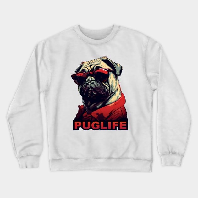 Pug Life Carpe Diem Crewneck Sweatshirt by Juka